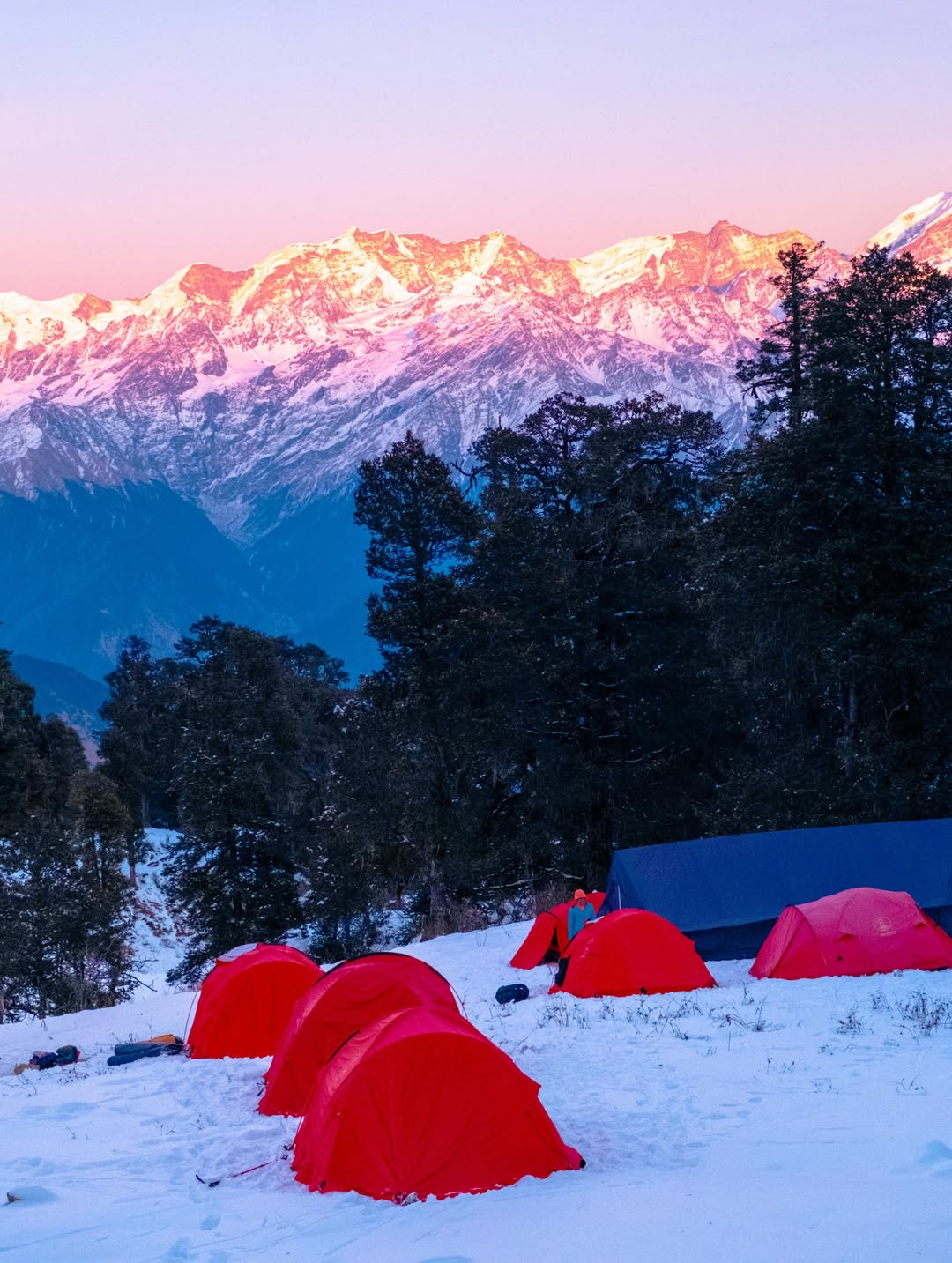 Chasing winter dreams in the white meadows of Dayara Bugyal ❄️✨ Follow @vikas_photowala for more 2